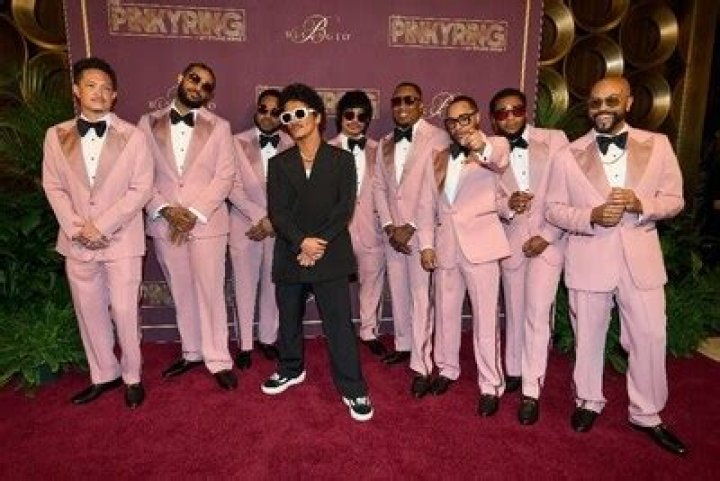 Bruno Mars Debuts The Pinky Ring With Party And Show At Bellagio Resort And Casino